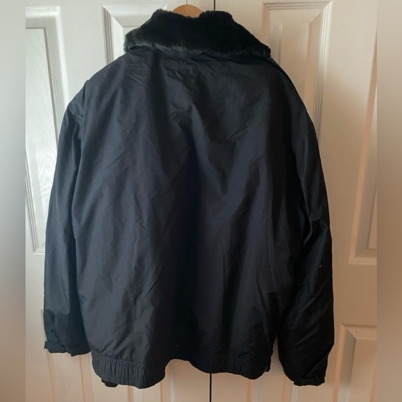 SPIEWAK Golden Fleece Black Zip-out Thinsulate Lined Pile Collar Duty Jacket XXL - Picture 2 of 11